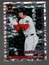 2026 Topps Alex Bregman 1991 Crackleboard Foil #T91-70 Red Sox