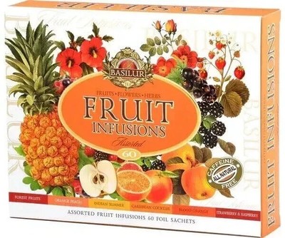 Basilur Assorted Fruit Infusions Free Shipping World Wide