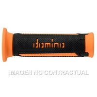 Griffe Domino Turismo Antracita-Naranja Offen D 22 MM L 120 MM FüR Motorrad
