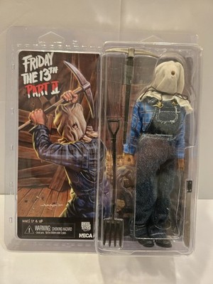 NECA Friday the 13th Part 2 Jason Voorhees Retro Clothed Figure MINT Fast Ship