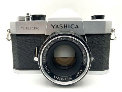 Yashica TL-Electro + Yashica 50mm f/1.7 Kit Set Analog SLR 35mm Kamera Objektiv