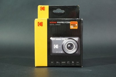Kodak PIXPRO FZ55 Kompaktkamera 16MP 5x Zoom Rot u NEU