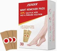 Wart Remover Pads with 40 Salicylic Acid 30 Medicated Ban