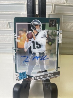 2023 Panini Clearly Donruss Tanner McKee #86 Autographs (AU, RC)