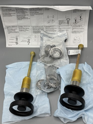 #ad #ad Kohler K 77974 9 BL Components Knob Bathroom Faucet Handles Black 77974 9 BL $139.95