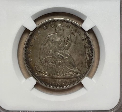 1859-0 Liberty Seated Half Dollar (NGC AU Details)