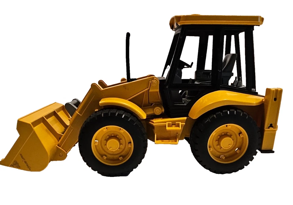 Retroexcavadora cargador frontal Bruder JCB 4CX 02428 1:16 tractor de juguete hecho en Alemania Foto 2 de 4