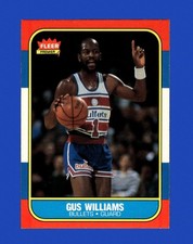 1986-87 Fleer Set-Break #124 Gus Williams NM-MT OR BETTER *GMCARDS*