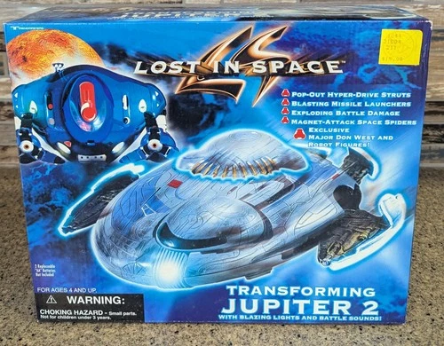 Vtg Trendmasters 1997 Lost in Space Transforming Jupiter 2 Sci-fi Spaceship