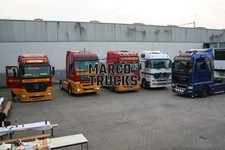 Truck photo Mercedes-Benz Actros tractor unit only Germany red Pfaff Sped #c6pq