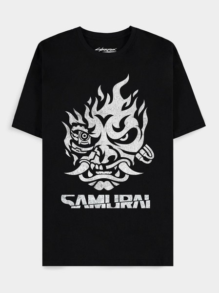 Gadget - Cyberpunk 2077 - Samurai Alt Men's Short Sleeved T-Shirt - L Short Slee-image