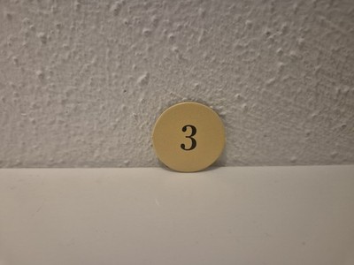 KOSMOS Die Siedler von Catan Ersatzteile: Zahlenchip 3-D