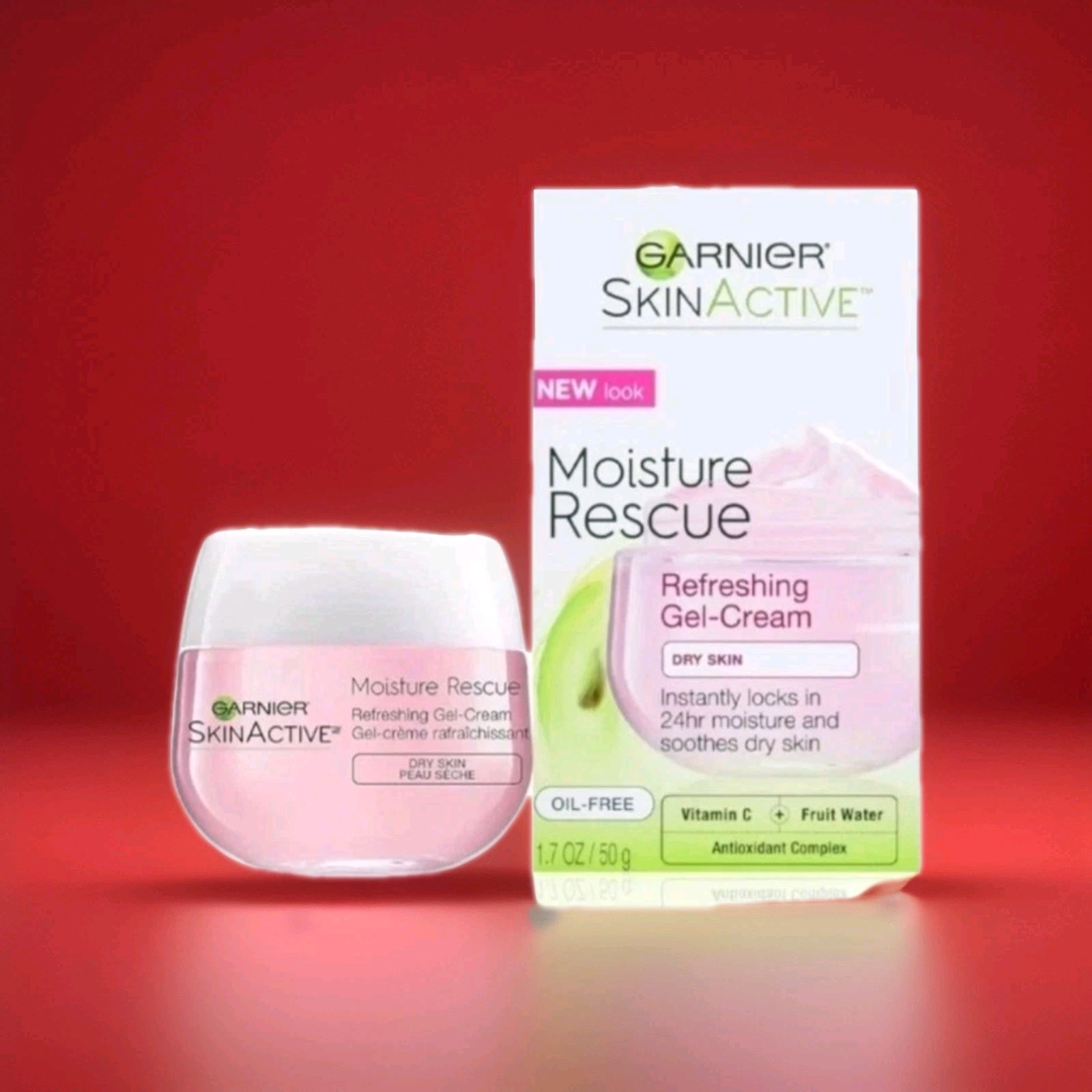 Garnier Skin Active Moisture Rescue Refreshing Gel Cream Dry