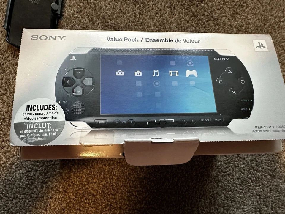 Sony PSP 1001 Lot with original box *read description* Tested Works - Image 2 of 4