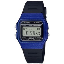 CASIO Collection STANDARD F-91WM-2AJH Digital Wristwatch