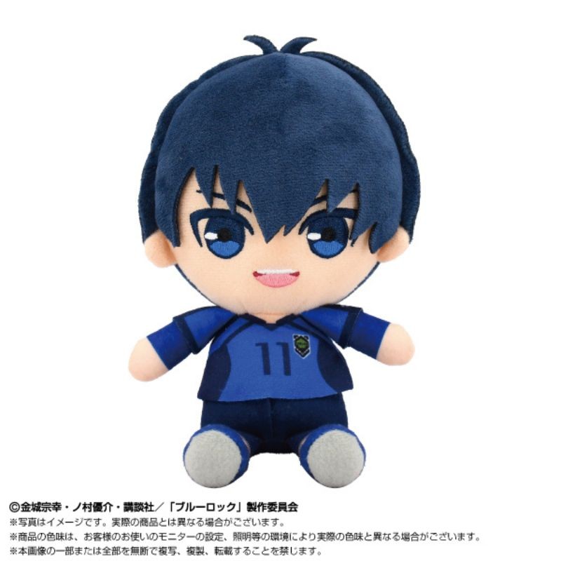 BANDAI BLUE LOCK vs. U20 Japan Yoichi Isagi Chibi Plush Doll JAPAN