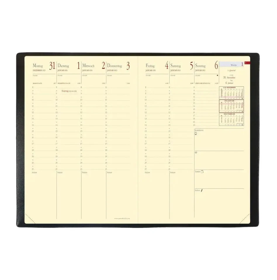 Kalendereinlage Minister Prestige 2026 | Kalendereinlage | Quo Vadis | Deutsch - Bild 2 von 2