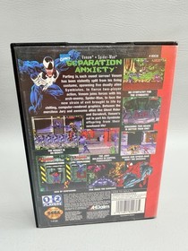 Spider Man - Separation Anxiety - 2 Game Bundle (Sega Genesis, 1994) Complete