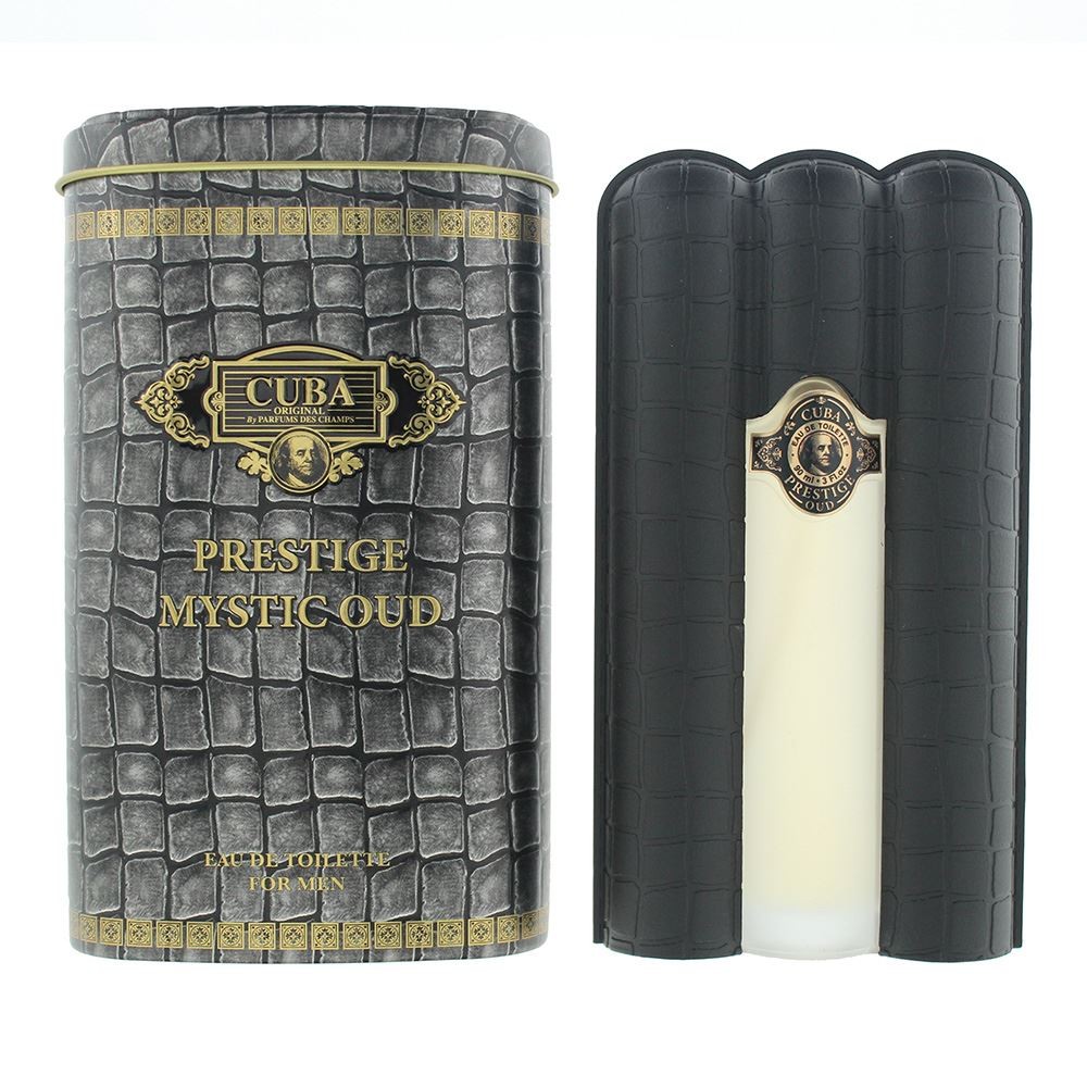 Cuba Prestige Mystic Oud For Men Eau de Toilette 90ml Spray - Image 2
