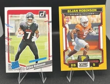 2023 Score - Rookies Bijan Robinson #315 Orange (RC) plus #305 (RC)