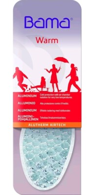Bama Warm Alutherm Airtech Schuheinlagen Gr. 45