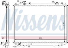 GENUINE NISSESNS RADIATOR FOR MAZDA BT50  2.5 MZR CDVI
