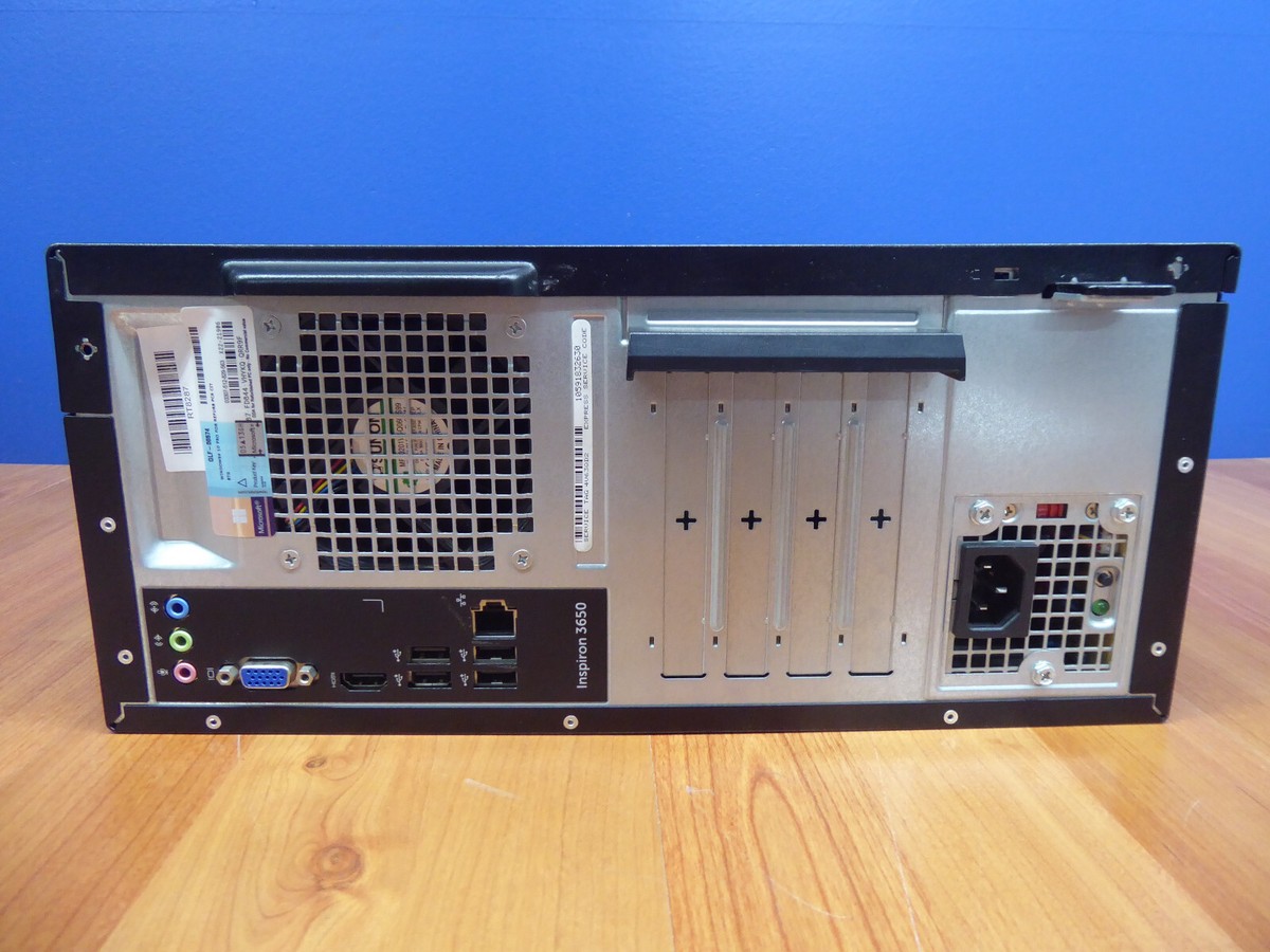 DELL INSPIRON 3650 TOWER PC INTEL I3-6100 3.7GHz 8GB 120GB