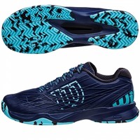 Wilson Kaos Tennis Shoe Trainer Navy Blue ,mint , Free Uk Tracked Postage 2017 Wilson Kaos Tennis Shoe Trainer Navy Blue ,mint , Free Uk Tracked Postage 2017