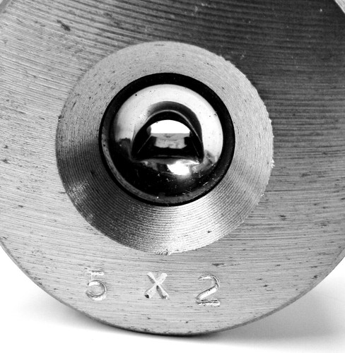 Tungsten Carbide Drawing Die Half Round Draw Plate Shape 5 x 2 mm Made in ITALY - Picture 2 of 6