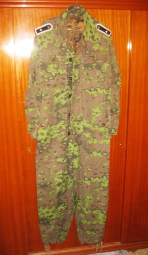 WW2 GERMAN WAFFEN ELITE PANZER CAMO CAMOUFLAGE OVERALLS,NICE ONE!! - Picture 1 of 7