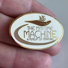 Vintage The Mini-Time Machine A Museum of Miniatures Lapel Pin Arizona