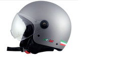 Casco Demi Jet Jfm 900 ANTRACITE OPACO GRAFICA ITALIA Taglia s