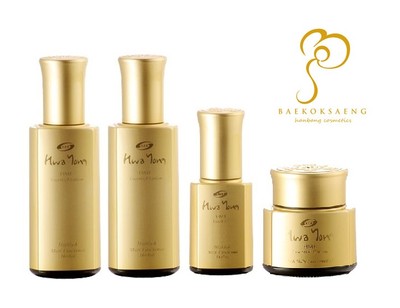 Korean Herbal Medicine Cosmetics BaekOkSaeng HwaYong HMF Set (4 Types)  