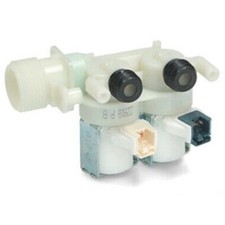 Easyricambi Elettrovalvola Per Lavatrice 3 Vie 90° 12mm - Ricambio Universale 481981729328 00209039 - 3