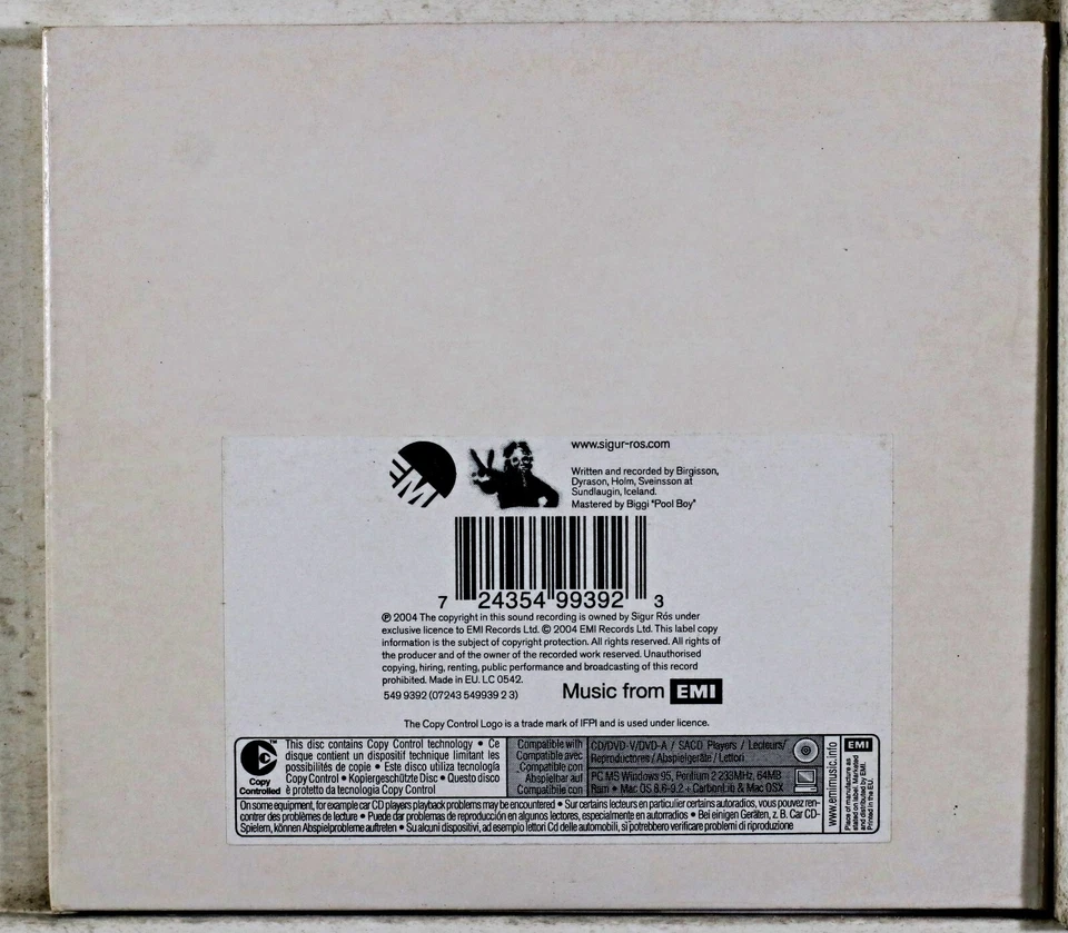 Sigur Rós - Ba Ba/Tiki/Di Do (CD 2006) Foto 3 de 3