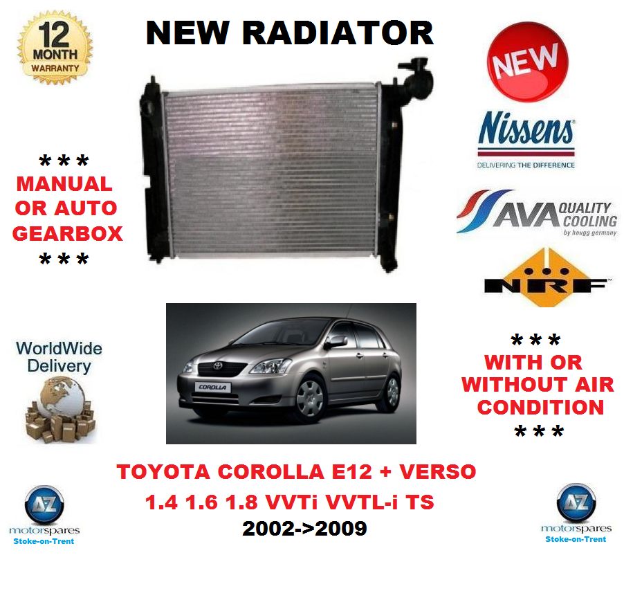 Ventilateur radiateur pour TOYOTA Corolla Verso (ZER_, ZZE12_, R1_) - Jesus & Baptista