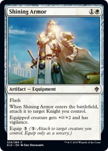 Shining Armor x4 - Throne of Eldraine - NM-Mint, English - Throne of Eldraine