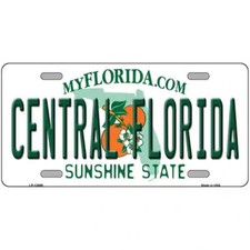 Central Florida Florida Metal Sign