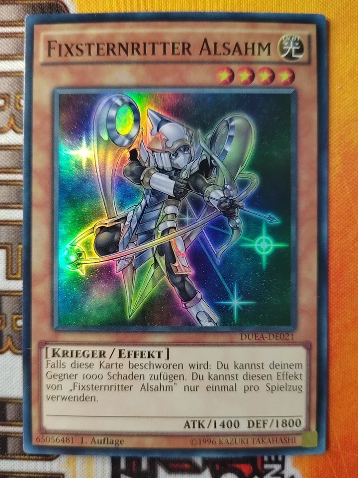 FIXSTERNRITTER ALSAHM RIGEL - DUEA-DE021 Super Rare / 1. Auflage Near Mint  - Bild 2 von 4