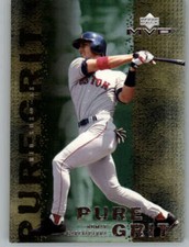 2000 Upper Deck MVP Pure Grit #G9 Nomar Garciaparra NM-MT Red Sox 