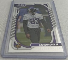 2022 Panini Absolute Football Andrew Booth Jr. Minnesota Vikings rookie #144