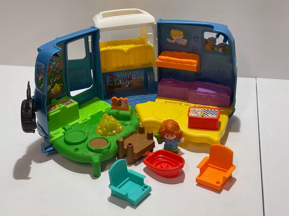 Fisher price camper best sale set