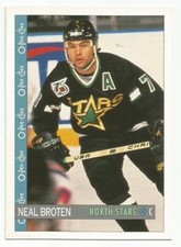 NEAL BROTEN 1992-93 O-PEE-CHEE CARD MINT CONDITION MINNESOTA NORTH STARS
