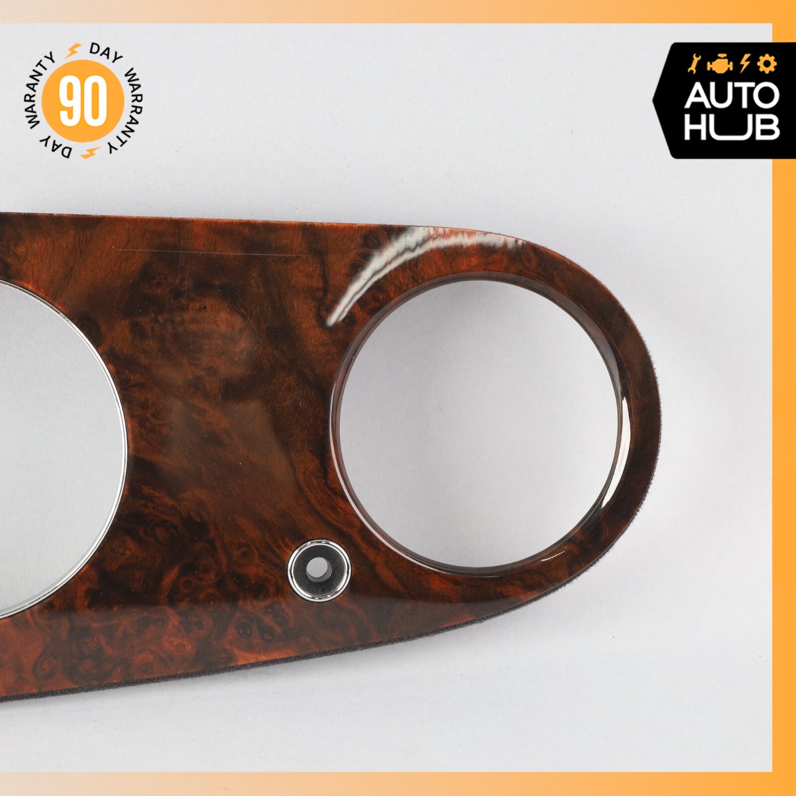 03-13 Bentley Continental GT GTC Dash Panel Speedometer Bezel Trim Wood OEM 65k