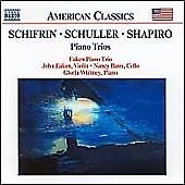 SCHIFRIN / SCHULLER / SHAPIRO / EAKEN PIANO TRIO - PIANO TRIOS / NEW Audio CD