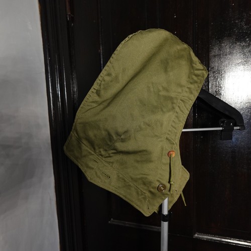 Vintage Original WWII M43 OG 107 Field Jacket Coat US Army w/ Hood Sz M/L - Picture 17 of 20