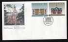 Canada FDC 1994 sc#1375-1376 Architecture definitive $1-$2 pair