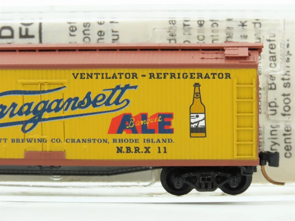 N Scale Kadee Micro-Trains MTL 49220 NBRX Narrangansett 40' Wood Reefer #11 - Image 3 of 4