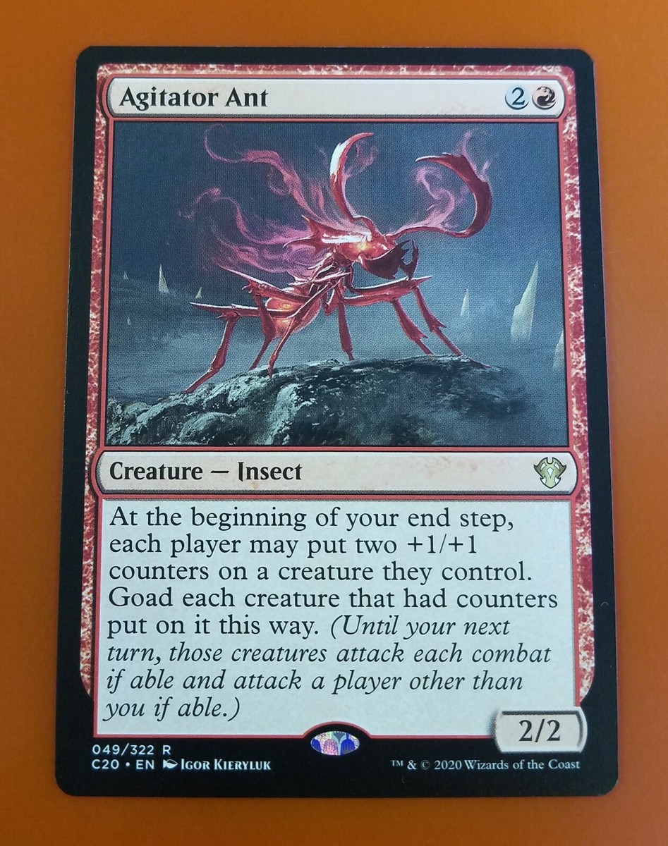 1x Agitator Ant | Commander 2020 | MTG Magic Cards | eBay