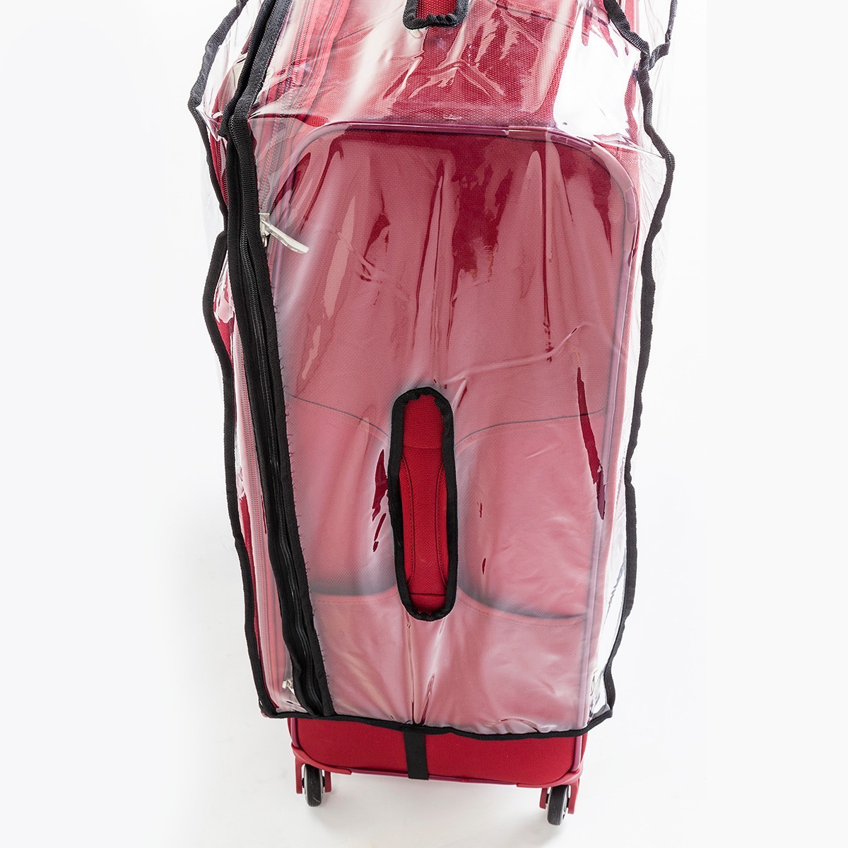 Blasani&trade; "L" Luggage Cover Protector Suitcase Clear PVC Cover Fits 26"~27" Bags